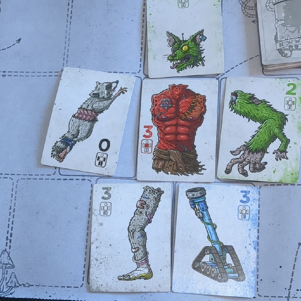 Monstrosity Board Game - Multicolor - Complete - Picture 11 of 15